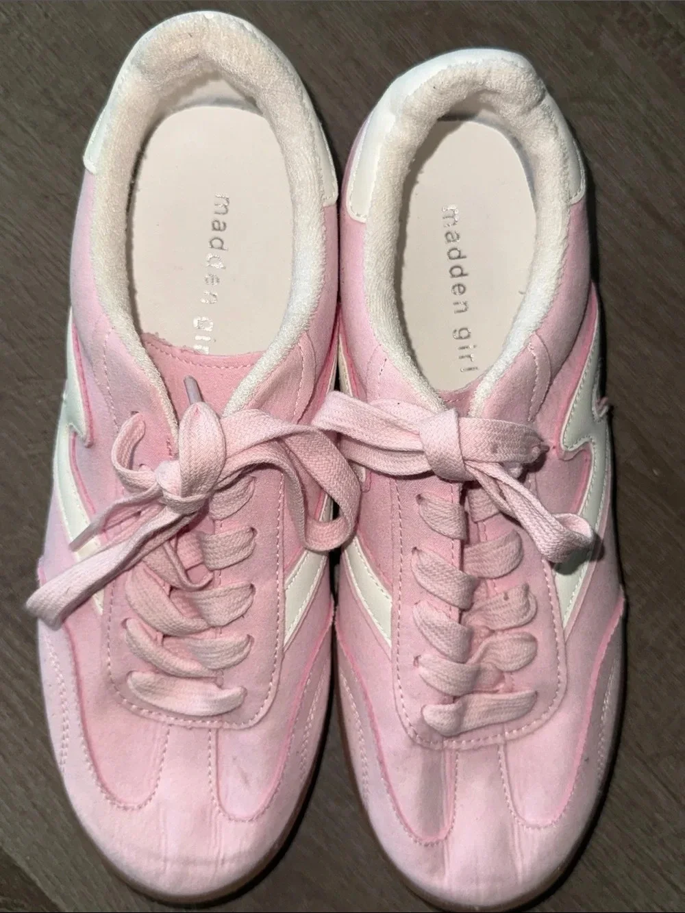 Madden Girl pink canvas
